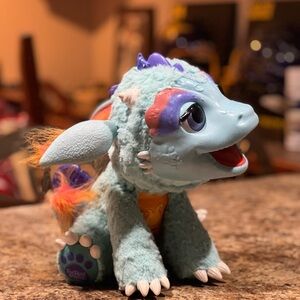 Hasbro FurReal Friends TORCH My Blazin' Dragon Interactive Toy Talks Lights up